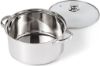 Picture of Stainless Steel Kitchen Cookware Set Combo, Kitchen Cooking Set, 52 Piece Pots and Pans Set for Induction Cooker, Oven and Dishwasher Safe, Easy Cleanup