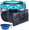 Picture of Pet Playpen, Foldable Dog Playpen, Portable Dog Pen, Octagon Puppy Playpen Indoor, Exercise Kennel Dog Tent for Dogs/Cats/Rabbits