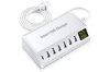 Picture of USB Charging Station, 7-Port Multi USB C Charger with LED Display, 5V/8A Portable Desktop USB Charging Hub for Multi