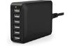 Picture of USB Charger 60W USB Charging Hub 12A 6-Port Desktop USB Charging Station with Multiple Port Compatible with iPhone 14 Pro Max