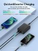 Picture of USB Charger 60W USB Charging Hub 12A 6-Port Desktop USB Charging Station with Multiple Port Compatible with iPhone 14 Pro Max