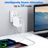 Picture of USB C Charger, 40W 3 Port USB C Charging Station, PD Fast Charger Multiport USB C Charger Block Power Adapter for iPhone 14 1