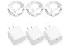 Picture of Fast Charger for iPhone 14 13 12 11,【For Apple MFi Certified】 20W PD USB C Wall Charger 6FT Cable Fasting Charging Adapter Com