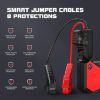 Picture of Smart Jump Starter Clamps, Battery Booster Replacement Alligator Clamps, Intelligent Jumper Cables with LCD Screen Compatible with DBPOWER DJS50 12V Car Jump Starters