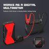 Picture of Smart Jump Starter Clamps, Battery Booster Replacement Alligator Clamps, Intelligent Jumper Cables with LCD Screen Compatible with DBPOWER DJS50 12V Car Jump Starters