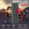 Picture of Smart Jump Starter Clamps, Battery Booster Replacement Alligator Clamps, Intelligent Jumper Cables Compatible with DBPOWER DJS50 12V Car Jump Starters